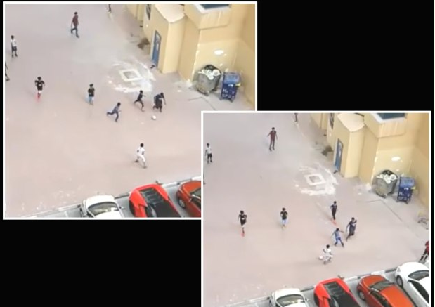 世界級豪車——蘭博基尼 在迪拜被當“球門”,隨便射？-鋒巢網(wǎng)