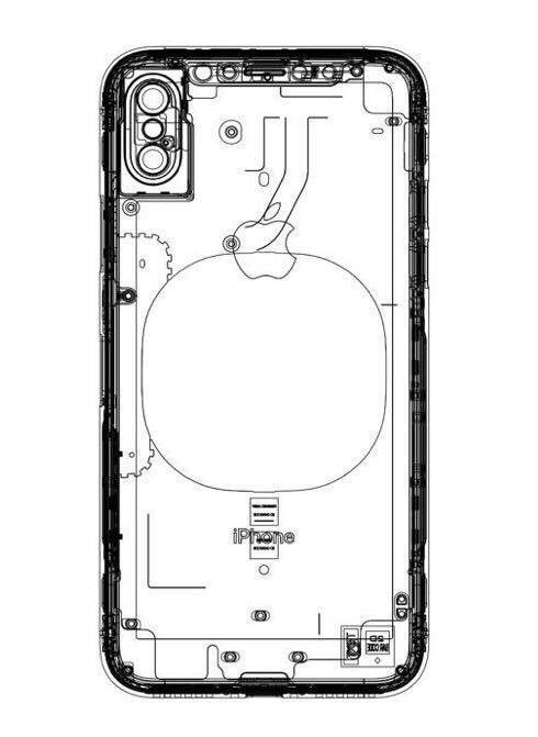 又一張iPhone 8設(shè)計(jì)圖曝光 垂直雙攝和無線充電沒跑了-鋒巢網(wǎng)