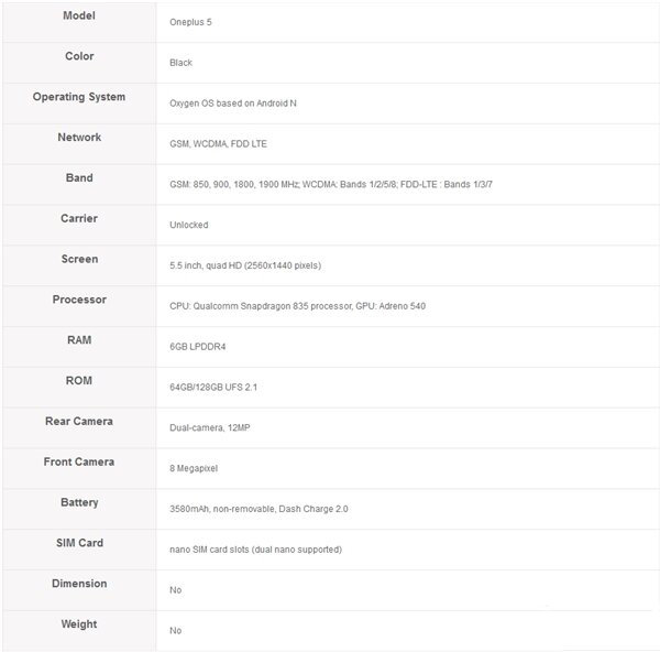 一加5居然國(guó)外已經(jīng)上架 售價(jià)超過三千元-鋒巢網(wǎng)