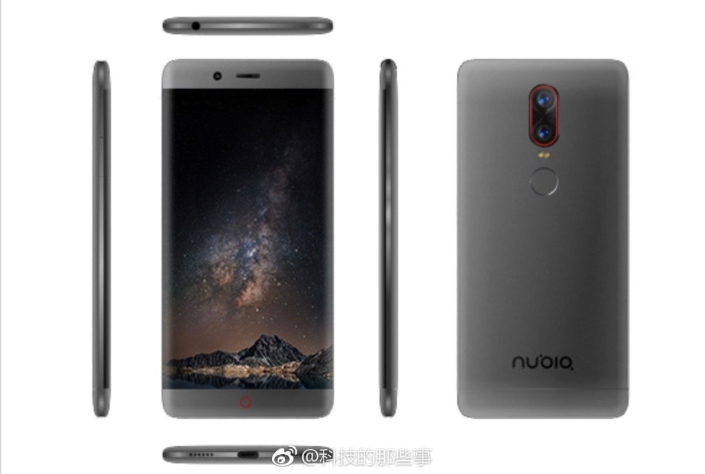 曲面屏+無邊框顏值逆天 8GB內存努比亞Z17曝光-鋒巢網
