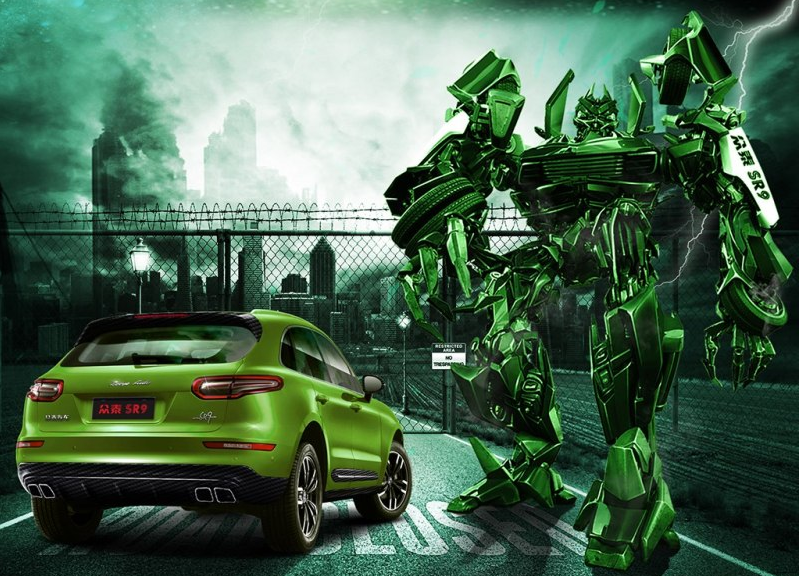 眾泰SR9汽車人限量版官圖公布:說國產車不行?那我就給你點“顏色”看看-鋒巢網