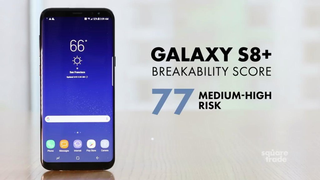 三星Galaxy S8或成“最脆”手機 輕輕一摔就開裂-鋒巢網