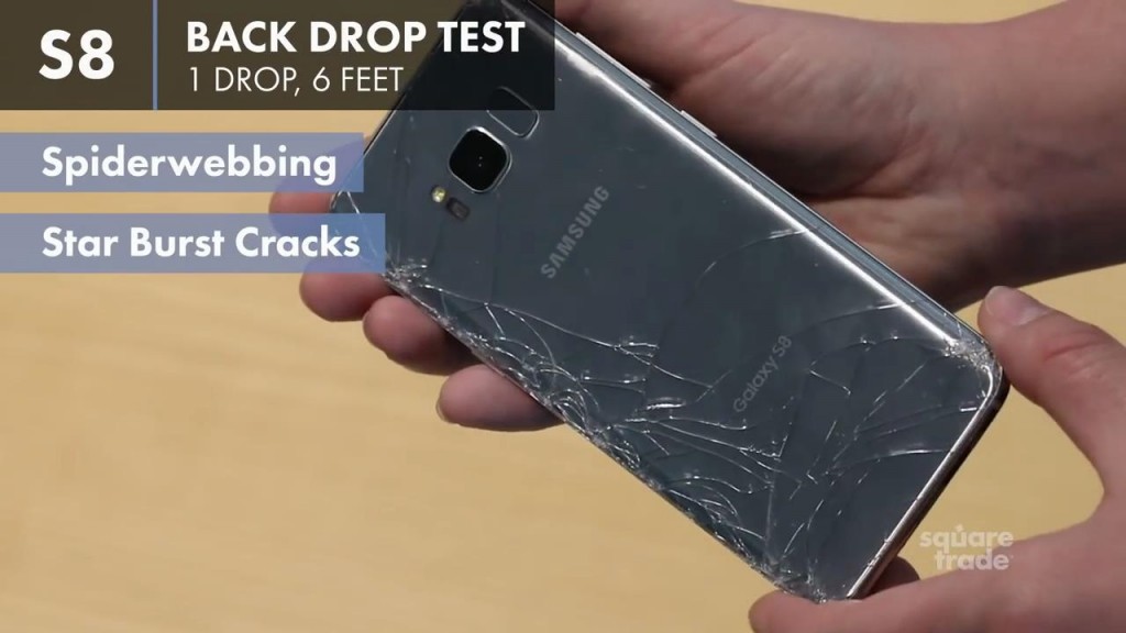 三星Galaxy S8或成“最脆”手機 輕輕一摔就開裂-鋒巢網
