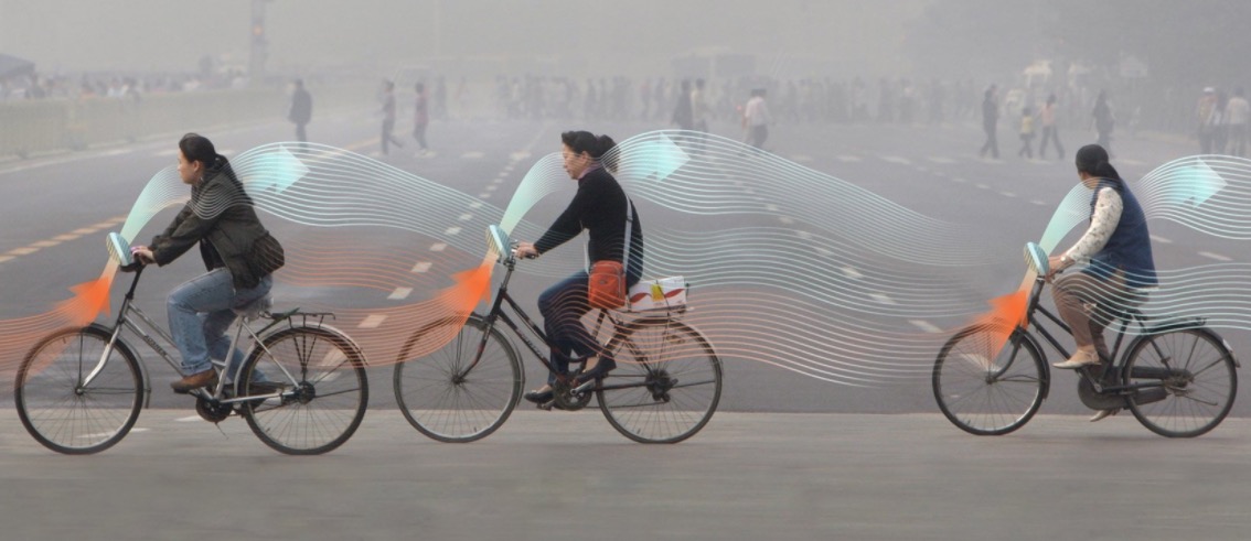 設計師提出打造霧霾凈化單車：解決中國空氣污染問題-鋒巢網
