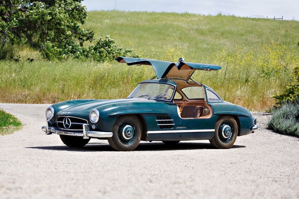 極罕經典鷗翼門始祖:1955 Mercedes-Benz 300 SL Gullwing 即將拍賣-鋒巢網