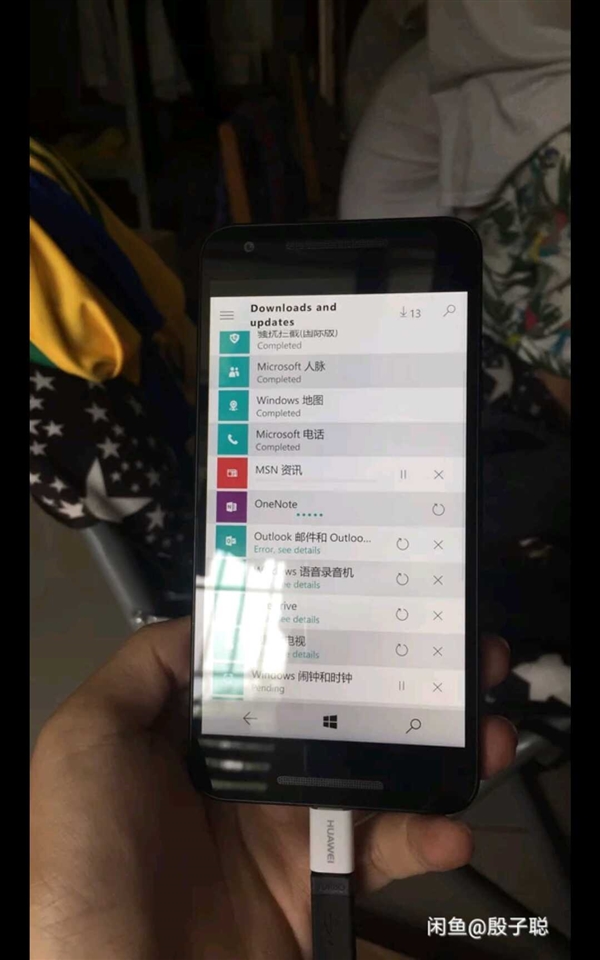 閑魚驚現Win10 Mobile版Nexus 5X工程機 售價23333-鋒巢網