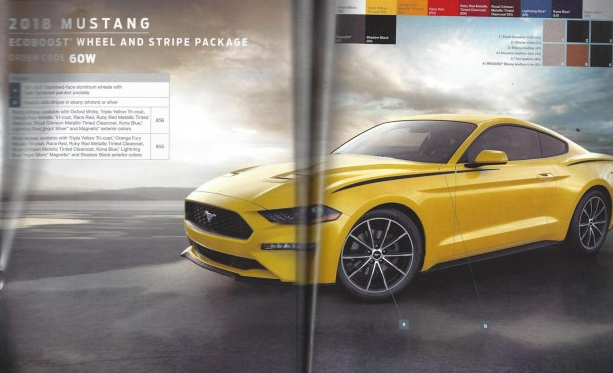 任性隨心配：福特Mustang推出多種可選包供選，將于2018年上市-鋒巢網