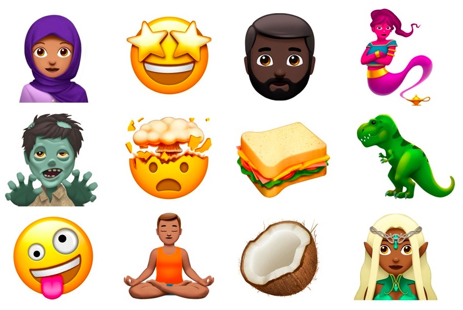 蘋果率先預告：全新有趣的Emoji表情設計-鋒巢網