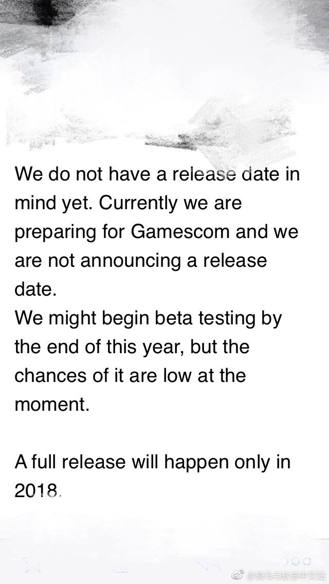 《騎馬與砍殺2》又雙叒跳票了！-鋒巢網