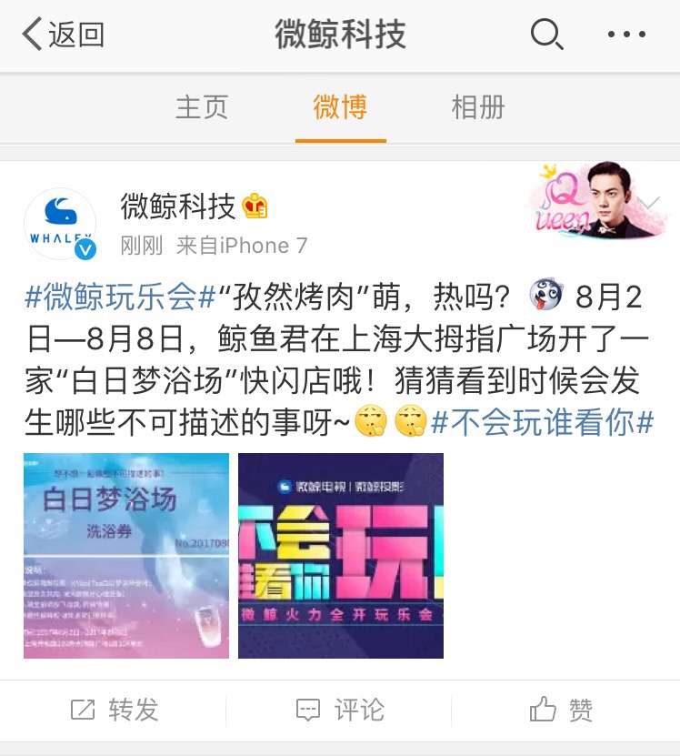 史上最時尚科技片 疑似微鯨2周年玩票大的?-鋒巢網