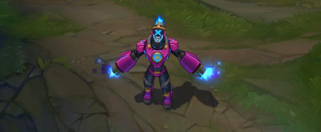 LOL測試服曝光大量新皮膚,特效爆炸!!-鋒巢網