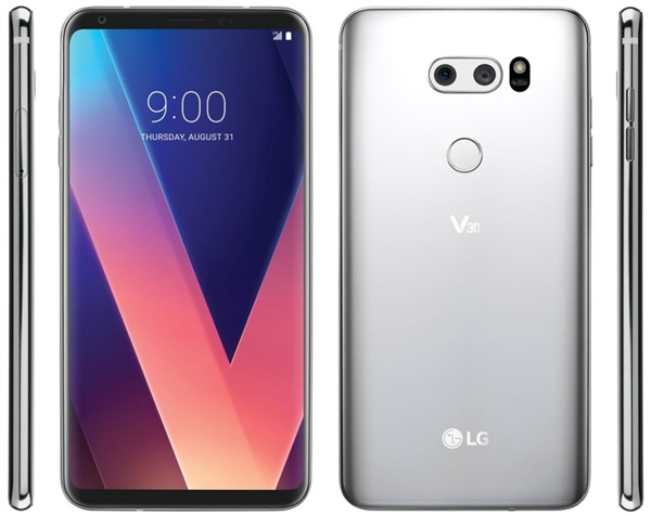 LG V30正式發布:最大光圈+全面屏設計對壘三星Galaxy Note 8-鋒巢網