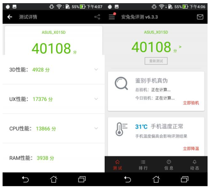 5000mAh大容量電池+雙鏡頭設計 華碩電神4評測-鋒巢網
