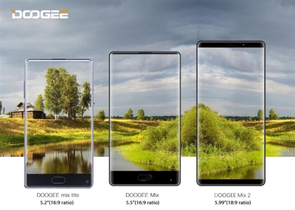 剛發(fā)布就被學習 DOOGEE推出雙攝“高仿”版MIX 2-鋒巢網(wǎng)