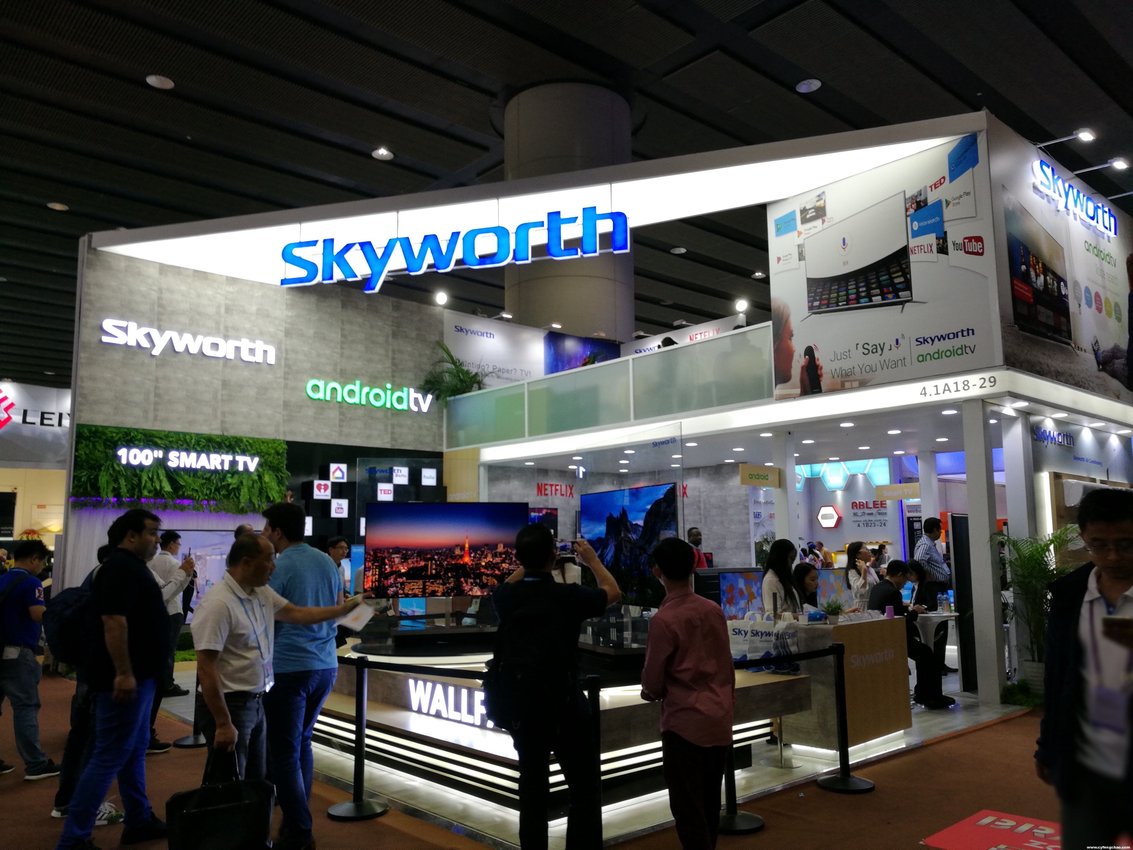 創(chuàng)維攜強大產(chǎn)品陣容亮相廣交會 為十九大獻禮-鋒巢網(wǎng)