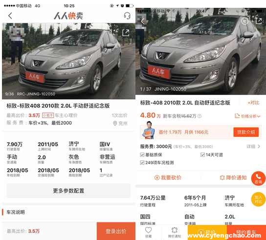 人人車業(yè)績增長背后 資本重壓下的拔苗助長-鋒巢網(wǎng)