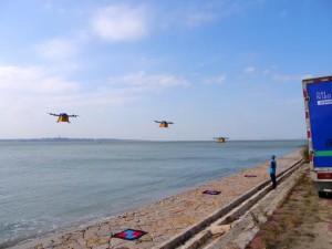 無人機快遞跨海為島民決戰雙11-鋒巢網