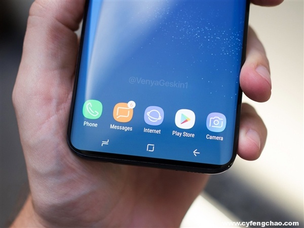 三星Galaxy S9亮屏照終于曝光 這屏占比真有點逆天-鋒巢網(wǎng)