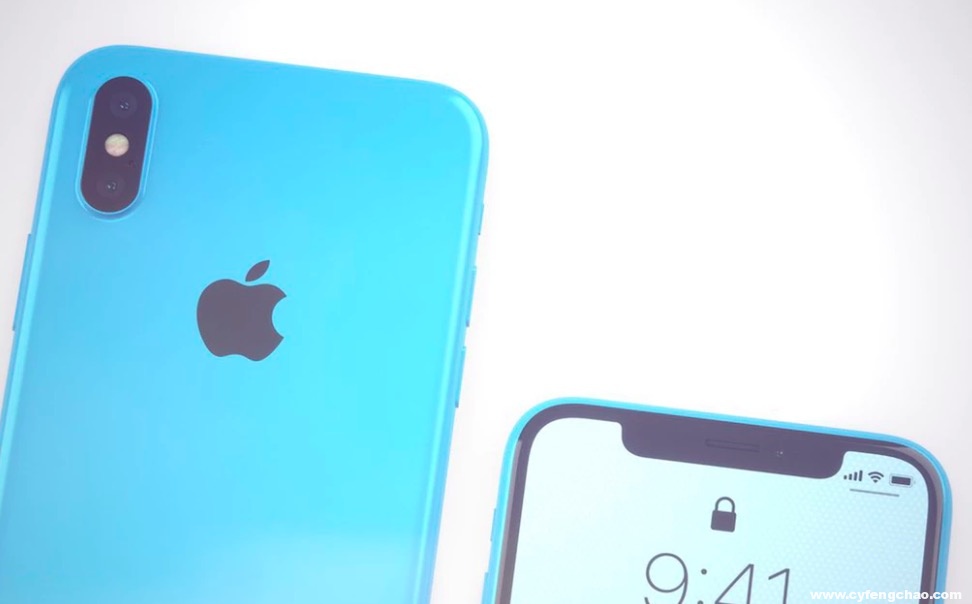 iPhone X 低階版 iPhone Xc渲染圖來了-鋒巢網(wǎng)