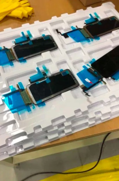 疑似蘋果iPhone X Plus 玻璃屏幕組件泄露-鋒巢網(wǎng)