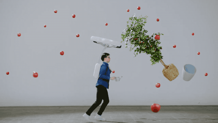 這款懸浮背包，可讓人類增加跳躍的興趣能力-鋒巢網