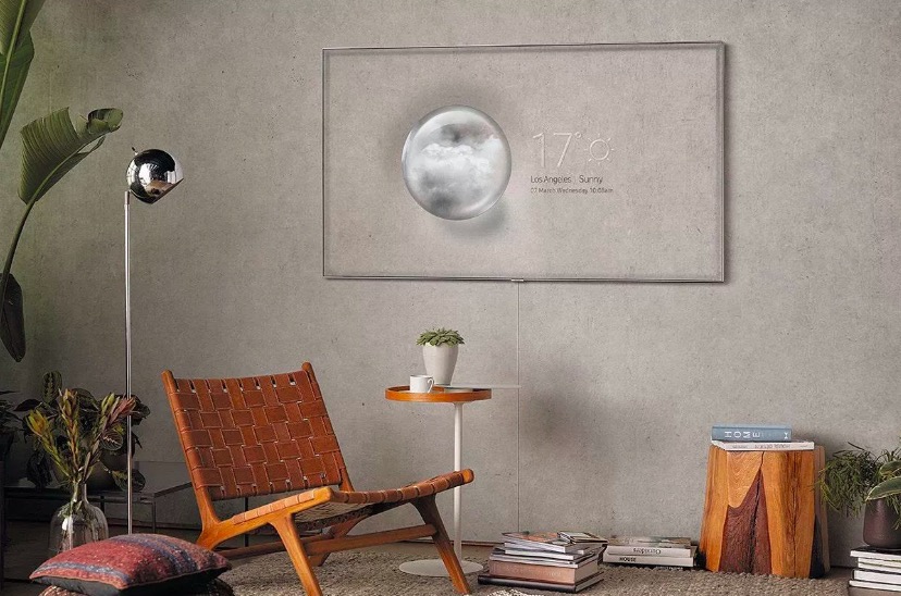 「隱身」于背景墻：三星全新 4K QLED 智能電視售價公布-鋒巢網