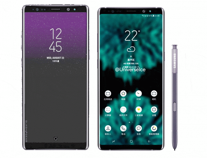 三星Note 9正面配件曝光 更全面的全視曲面屏?-鋒巢網