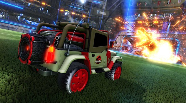 Rocket League下一個DLC是《侏羅紀世界》的跨界版本-鋒巢網