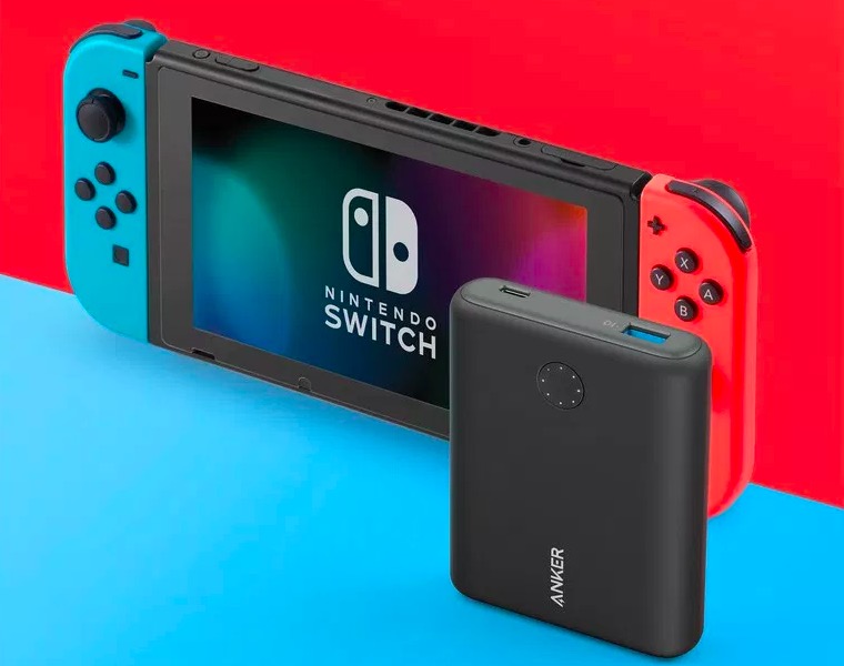 Anker推出官方認證的 Switch 移動充電寶-鋒巢網