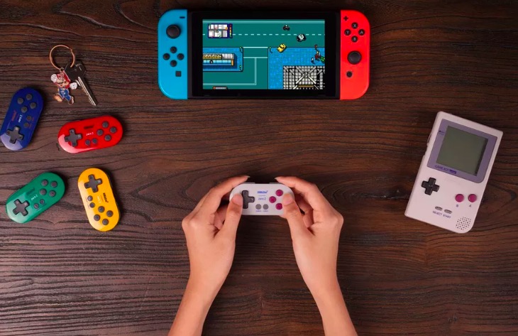 E3新推出8Bitdo微型新藍牙手柄 可以當鑰匙墜-鋒巢網(wǎng)