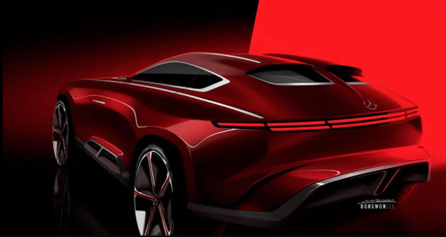 梅賽德斯-邁巴赫全新跨界運(yùn)動SUV車型的渲染圖,三門式設(shè)計(jì)個(gè)性十足-鋒巢網(wǎng)