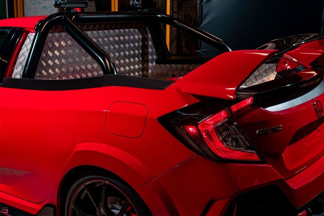 改裝大佬  思域變種小卡車-鋒巢網