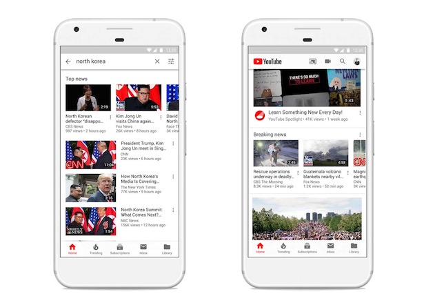 YouTube投資2500萬美元解決突發新聞問題-鋒巢網