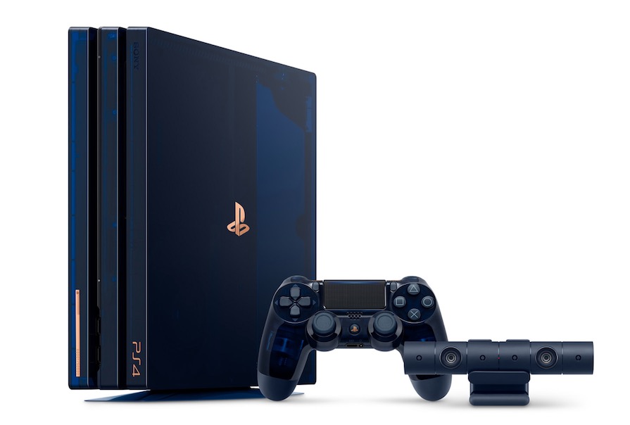 為慶祝售出5億臺(tái)PlayStation，索尼發(fā)售限量版PS4-鋒巢網(wǎng)