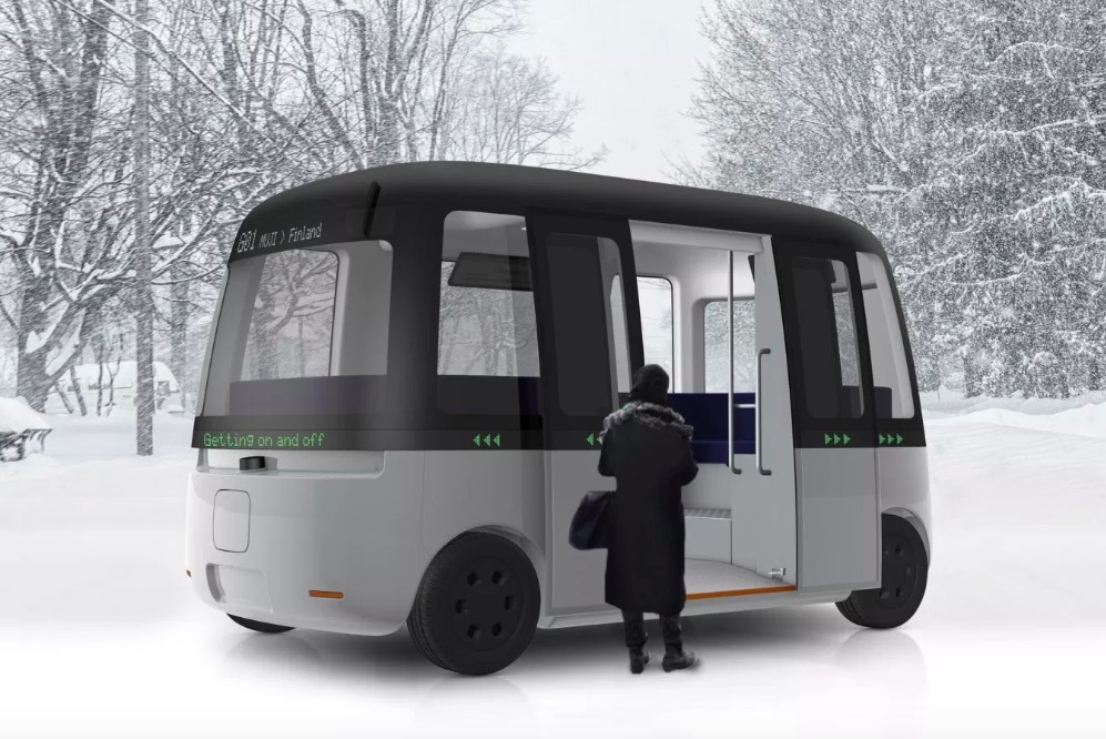 無印良品與芬蘭無人駕駛公司研發穿梭巴士-鋒巢網
