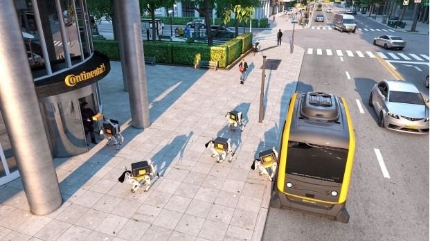 機器狗是我們見過的最奇怪的包裹遞送系統-鋒巢網