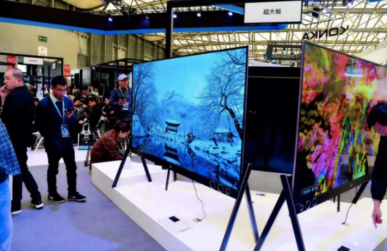 康佳彩電新品亮相AWE,詮釋AI新內涵-鋒巢網