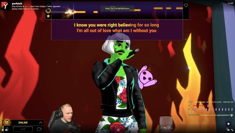 Twitch的第一款視頻游戲是一款免費的卡拉ok游戲-鋒巢網