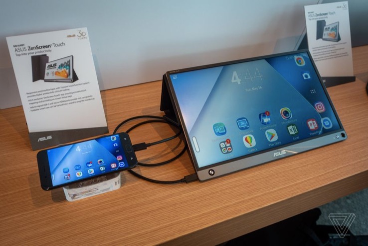 華碩發布了兩款便攜式顯示器:一款用于240Hz游戲,一款用于觸摸-鋒巢網