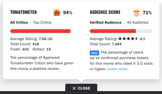 爛番茄正在改變觀眾評論功能,以應對評論轟炸-鋒巢網