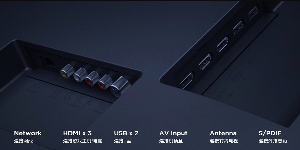 平穩中前行: 小米全面屏電視E55A評測-鋒巢網