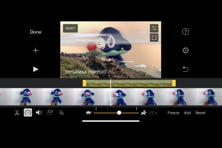 iOS版的iMovie增加了一個綠色屏幕功能-鋒巢網