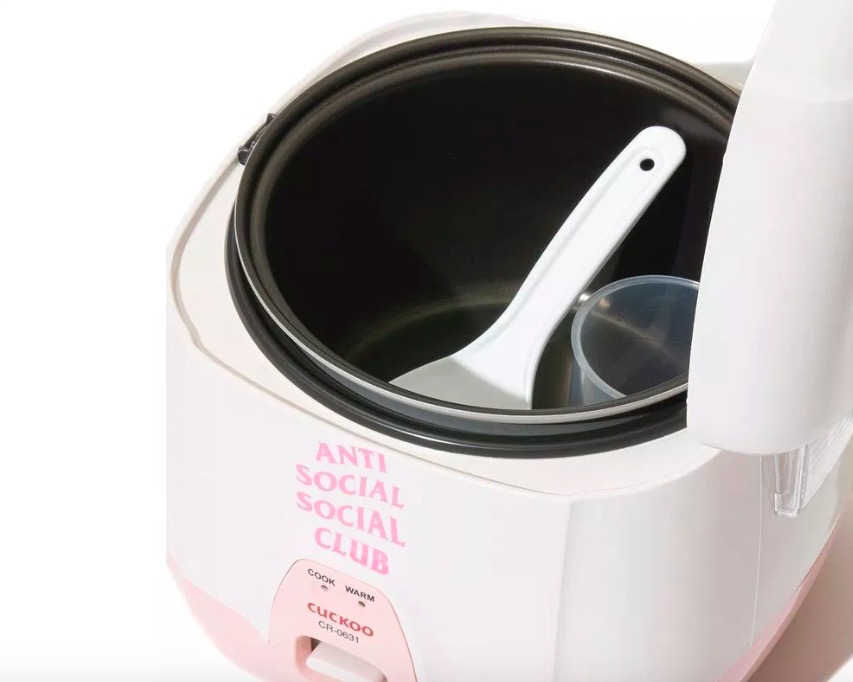 Anti Social Social Club x Cuckoo 聯名家用電飯煲-鋒巢網