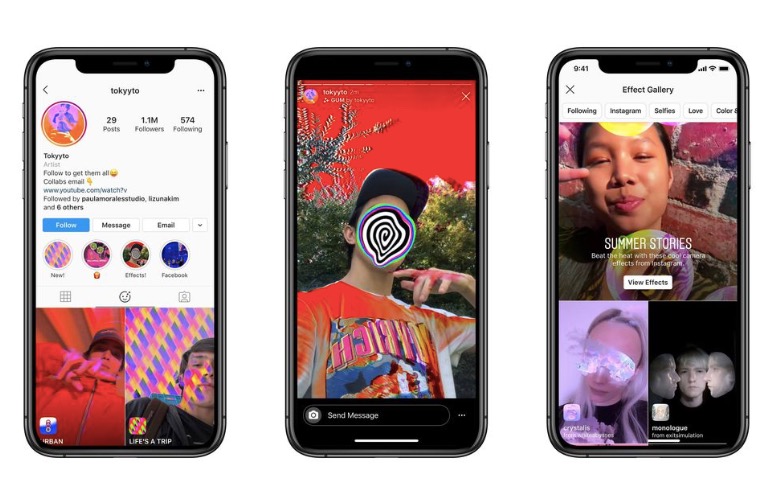 Facebook現在可以讓任何人制作Instagram的人臉濾鏡-鋒巢網