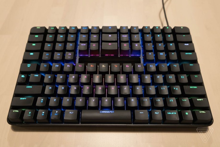 Chassepot的機械鍵盤超級高-鋒巢網