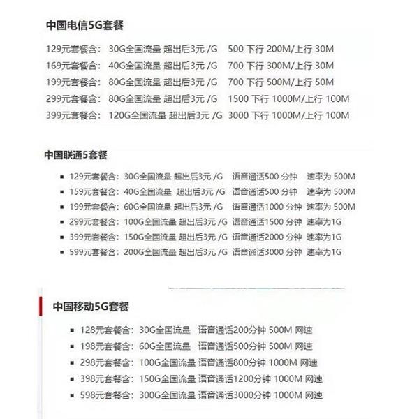 非5G用戶限速300Mbps，你換套餐了么？-鋒巢網