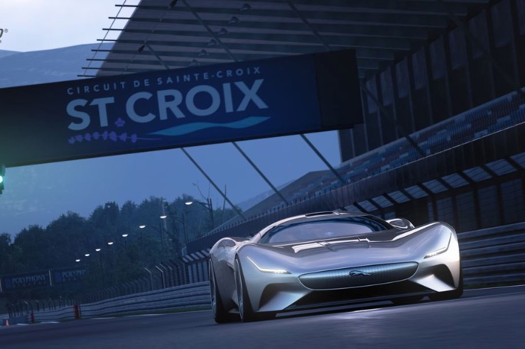 捷豹新推出的漂亮的電動超級跑車將只出現在Gran Turismo上-鋒巢網