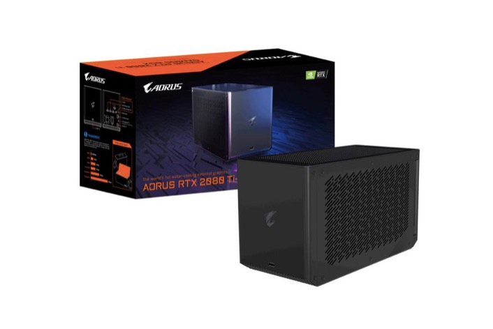 十億字節新的1500美元的外部GPU是由水冷RTX 2080 Ti驅動的-鋒巢網