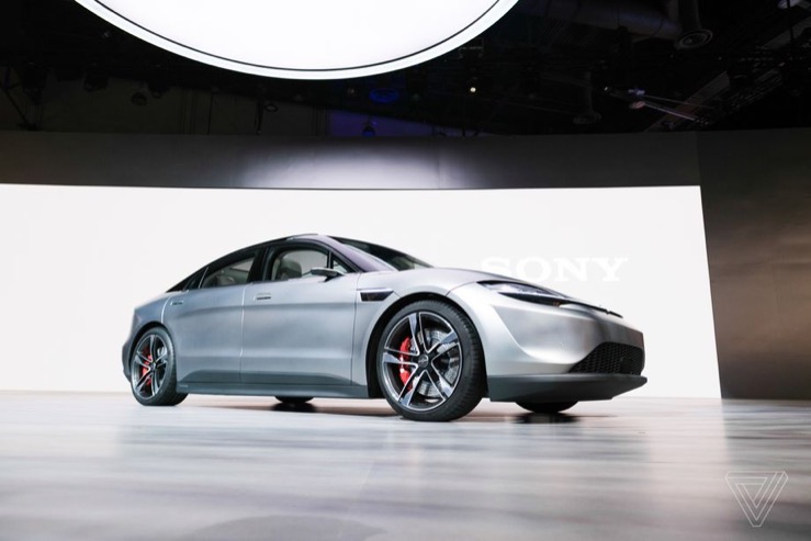 索尼推出了一款名為Vision-S的電動概念車-鋒巢網