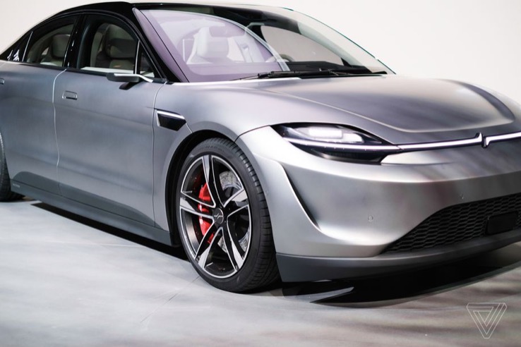 索尼推出了一款名為Vision-S的電動概念車-鋒巢網